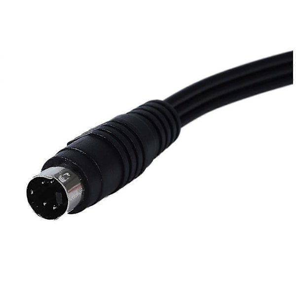 4-pin S-Video til 3 RCA Hunn TV-adapter Laptop-kabel (FMY) As shown