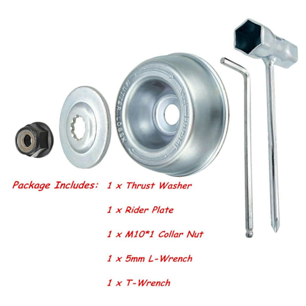 Passer til FS55 FS56 FS70 FS80 FS83 FS85 FS90 FS100 FS110RX FS120 Klinge Adapter Tilbehør Vedligeholdelse (FMY) As Shown
