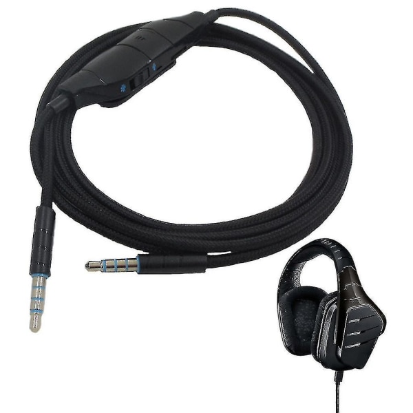 Hörlurskabel Ljudkabel för Logitech- G633 G635 G933 G935gamingheadset