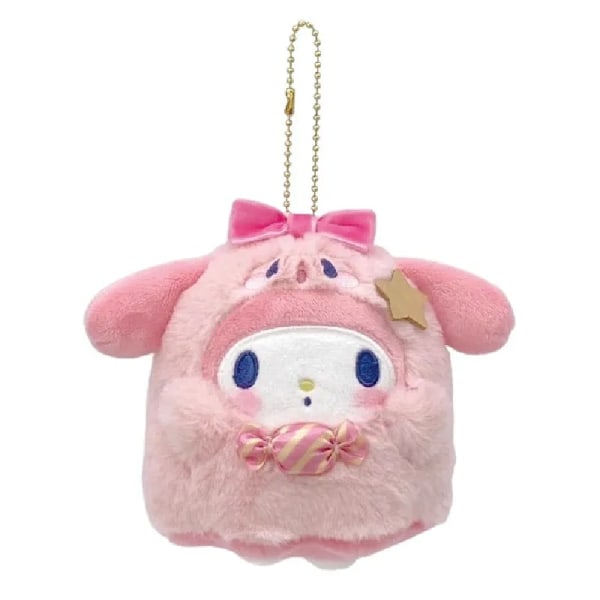 Japansk sød Halloween spøgelse slik serie Kulomie Melody grim fisk plys vedhæng pige hjerte gave fødselsdagsgave jul (FMY) 1