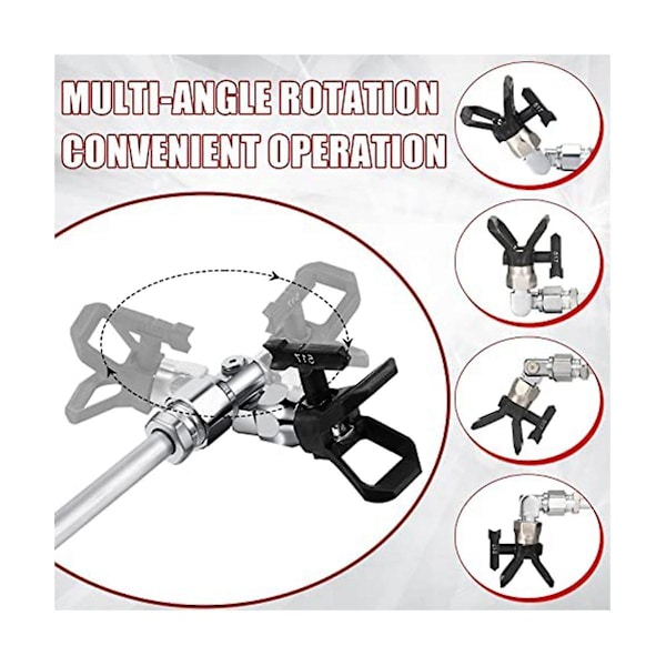5 st Airless Sprayer Slang Kit 3600 Psi 517 Spets Vridbar Led Med Munstycksskydd Spraymunstycken Och Exten  (DPD) As Shown