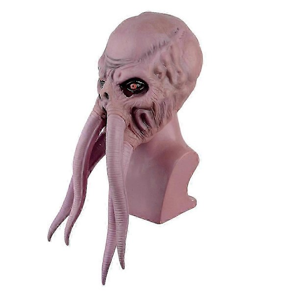 \"Baldur's Gate 3 Lllithid Mind Flayer -naamio, pelottava, karmiva, cosplay, mustekala, hirviö, kauhu, asusteet, lateksi\" (FMY)