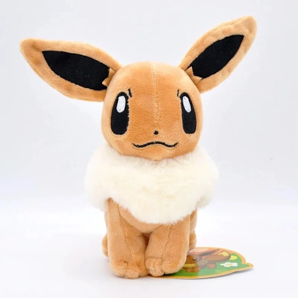 Kawaii Eevee -sarjan plusslelu Sylveon Espeon Glaceon Umbreon Pikachu täytetty nukke lelut harrastukset kokoelma joululahja (FMY) 18cm Eevee