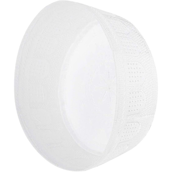 3 stk Strikkede Tyrkiske Muslimmøtter For Menn Ensfarget Stretch Heklet Caps Islamsk szkyd  (FMY) Style2