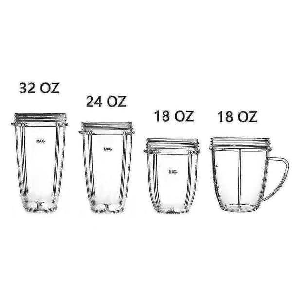 18/24/32oz Kopper Reservedeler Kompatible Nutribullet 600w/900w Blender()-e (FMY) 32OZ