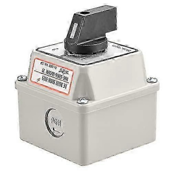 Szw26-20d2022d Universal Drejekontakt Med Hovedafbryder Udvendig Boks Lw28-204 660v 20a On-off-on 3 Positioner 2 Fase 8 Terminaler Ce  (FMY)