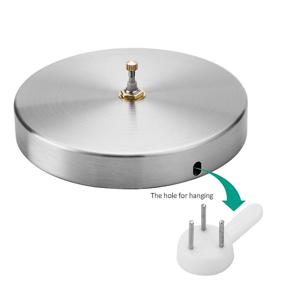 Kiva DIY-seinäkello, helppo asentaa ja irrottaa, olohuoneen seinäkoriste (FMY) Silver 40 50cm