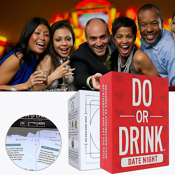 Do or Drink Date Night / Win Or Blackout / Truth Or Drink / Party Drinking Games / Do or Smoke Game  (FMY) foundation