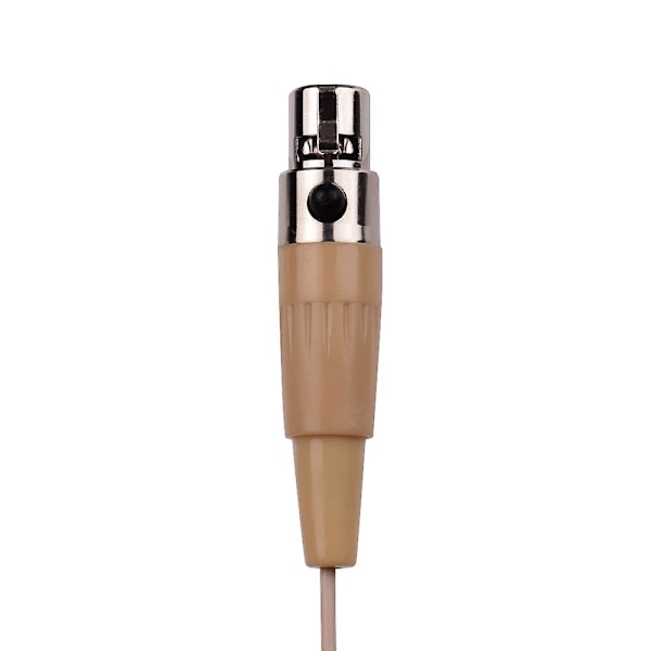 Lättviktigt huvudburet headsetmikrofon kondensatormikrofon 3,5 mm kontakt kompatibel med Sennheiser trådlöst 4 pin XLR