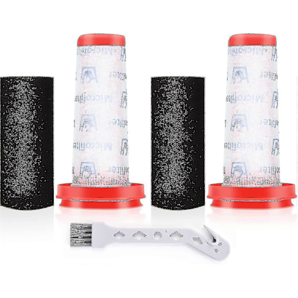 2 stk Filter til Bosch Flexxo Serie 4 Filter Bbh32101 Bbh3zoo25 Bbh3211gb 25.2v /21.6v Erstatningsfilter (FMY)