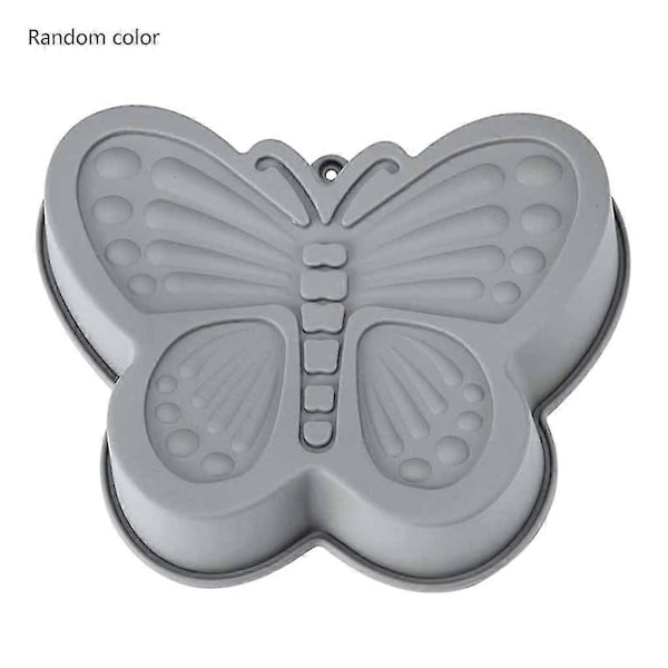til Kreativ 3D Silikone Kageform Dyreforme Elefant til Sommerfugl til Fro (FMY) Butterfly