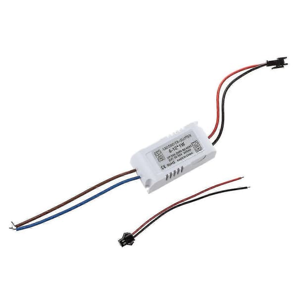 Driver Transformator LED Lampe Transformator 8-12w Hvit-haoyi (FMY)