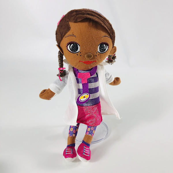 Doc McStuffins Hallie Plyschleksak Mjuk Fylld Djurdocka Julgåva Leksaker (FMY) Purple girl