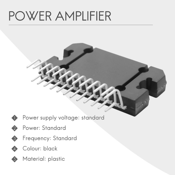 Tda7388 Forstærker Audio Forstærker Integreret Kredsløb Tda-7388 Ny (FMY) black