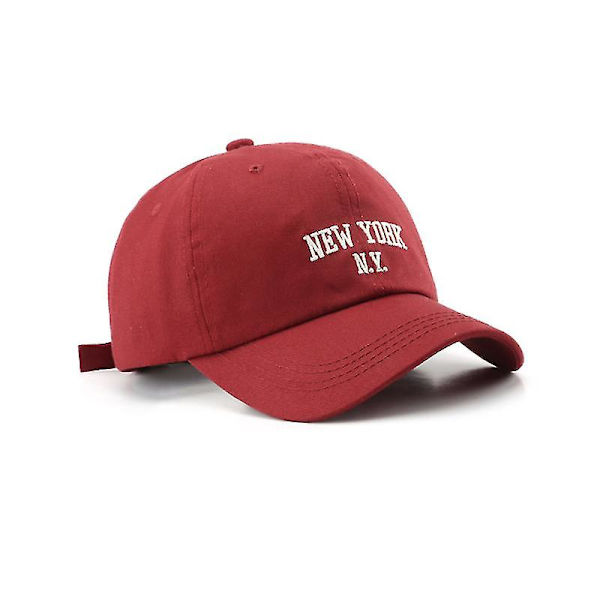 Baseball Ny Hat Herre Hat En Størrelse New York Baseball Cap - Herre Tilbehør  (FMY) red