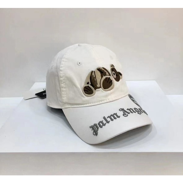 Unisex Palm Angel Broken Bear Baseball Miesten Naisten Hat Sport Cap Puuvilla (FMY) white