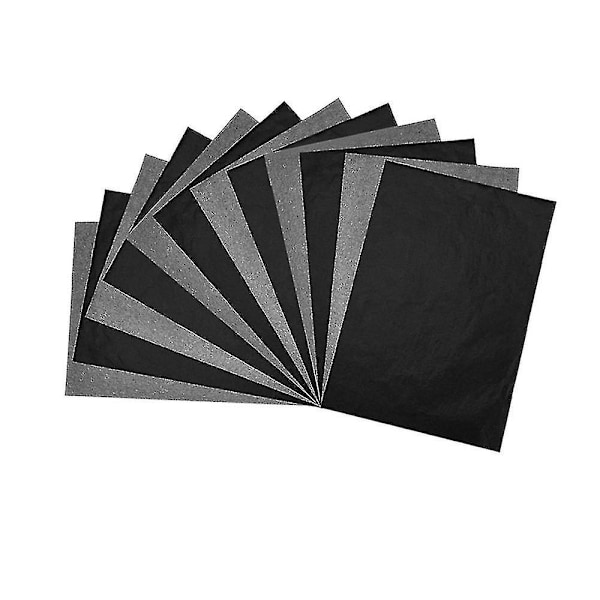Kolbaspapper A4 A3 Fritt Skärbart Återanvändbart Dubbelsidigt Kontorsmaterial Skolmaterial Ritning Kol (FMY) A3 23X33cm black50pc