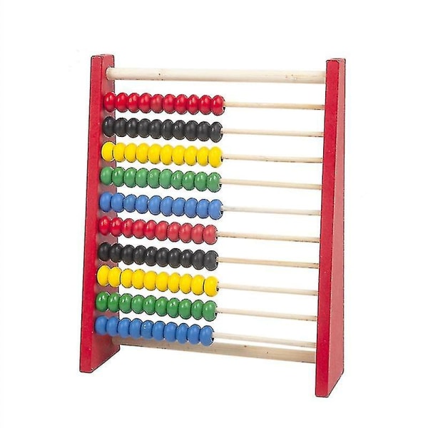 Regneperler Tællelegetøj Træ Abacus Logisk Tænkning Færdighedsværktøj