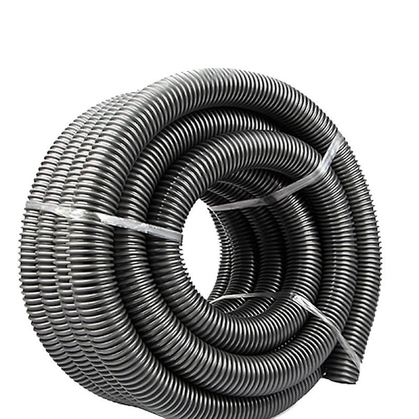 3 Meter Innerdiameter 50mm Dammsugare Gängad Slang Sugrör Bälg Dammsugarslang (FMY) gray
