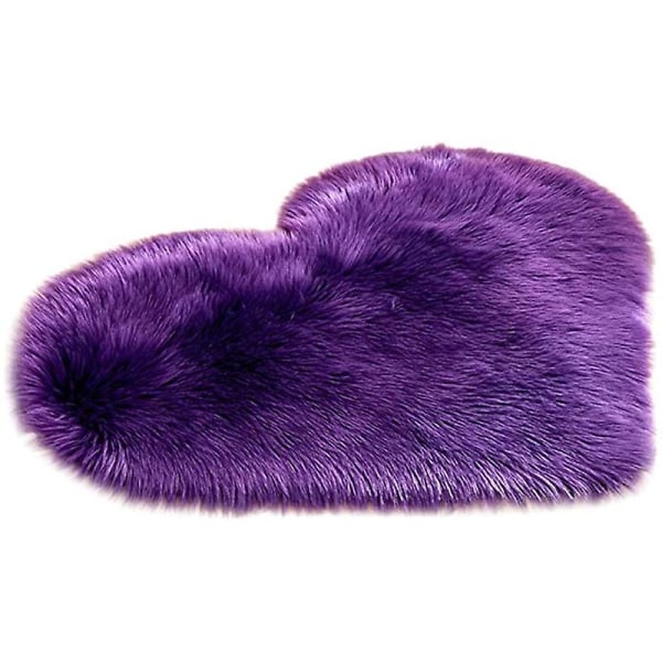 Område teppe Ultra myke fluffy tepper sklisikre tepper luksuriøse teppe tepper moderne hjemmedekor for soverom  (FMY) Purple