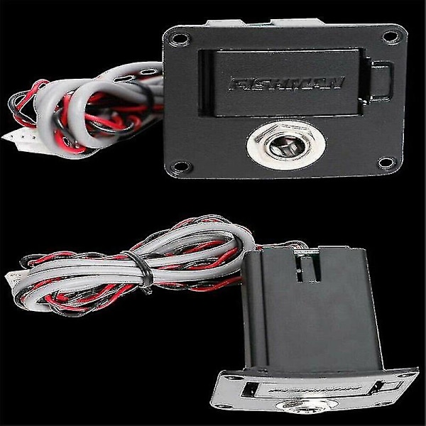 Fishman Eq Tuner Piezo Mic Presys Blend Akustisk Gitarr Pickup Preamp  (FMY)