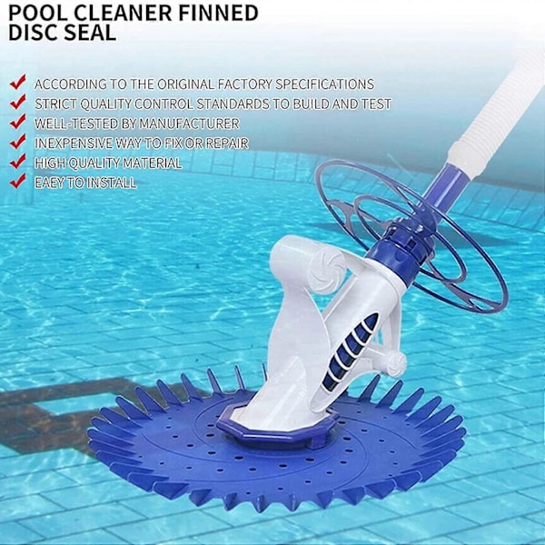 W70329 Poolrenser Finnet Skiveforsegling Passer Til Zodiac Baracuda G2, G3 Og G4 Sugeside Automatisk (FMY)