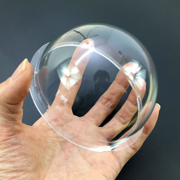 10 st 9/12/16 cm halvklot kupolöverdrag Globe Halvrund genomskinlig flaska Dammtät cover Göra själv Hantverk Transparent Pvc Plasti (FMY)