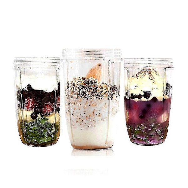 Erstatningskopp for Nutribullet Erstatningsdeler 18/24/32oz for Nutri Bullet 600w og 900w (FMY) 24OZ