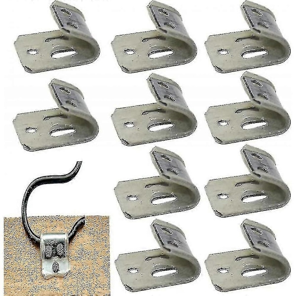 20 stk. møbelfjederclips til polstring, møbelfjederclips til polstring, møbelfjederclips kompatible med stol & sofa fjederreparation QNX (FMY)