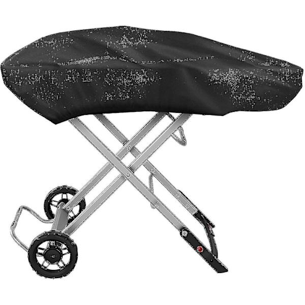 Ny 100*47*25cm Grillskydd Passar För Weber Traveler Bärbar Gasgrill, Utomhus Tålig Vattentät Oxfordtyg (DPD)