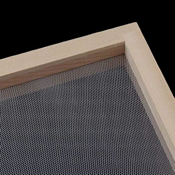 Sanmum papirfremstillingsramme og ramme Tradisjonell papirfremstilling i tre for håndlagde DIY-papirhåndverk (18 x 125 x 25 cm)  (FMY) 25 x 19 x 2.5 cm
