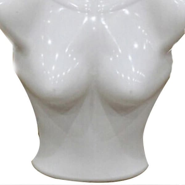 Plast Halvkroppsdocka Kvinna Torso Underkläder Kläder Form Display Ställ (FMY)