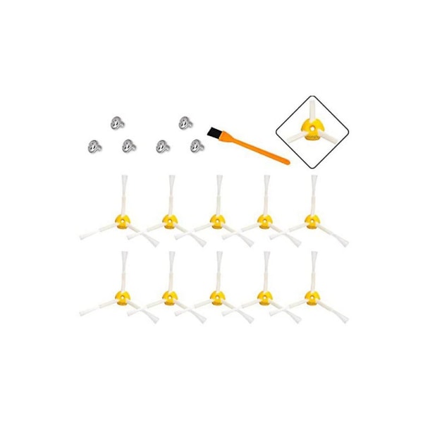 3-armet sidebørste til I-robot, reservedele til 500 600 700-serien støvsuger（FMY）