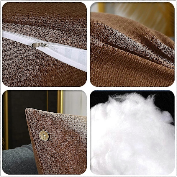 Sängkilkudde Set med Justerbar Nackkudde (FMY) Beige