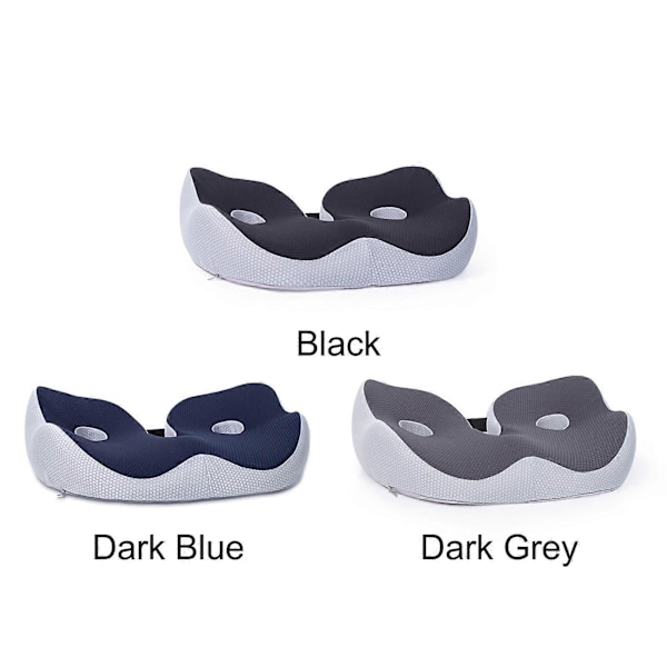 Outfany Ergoseat, Hilipert Ergoseat, Hilipert Memory Foam Sitteunderlag, 50% Rabatt (FMY) Dark Grey