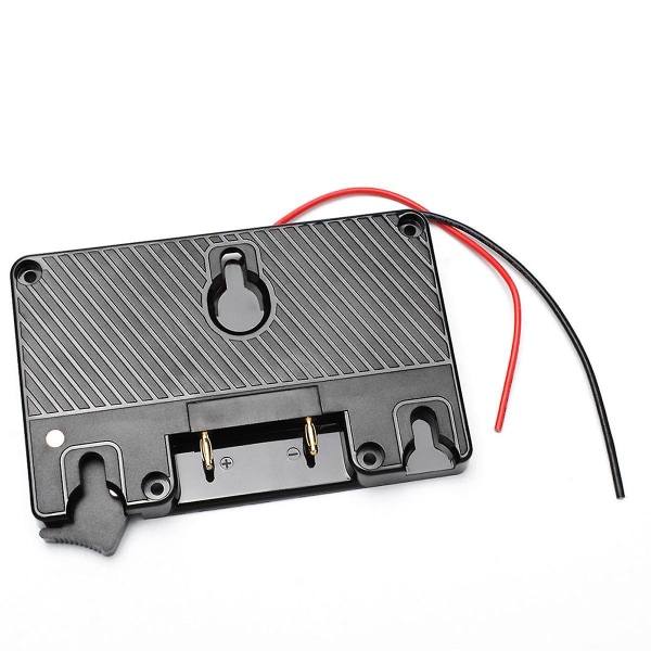 En monteringsplateadapter D-tap for Dslr-kamera videokamera batteristrømforsyning (FMY)