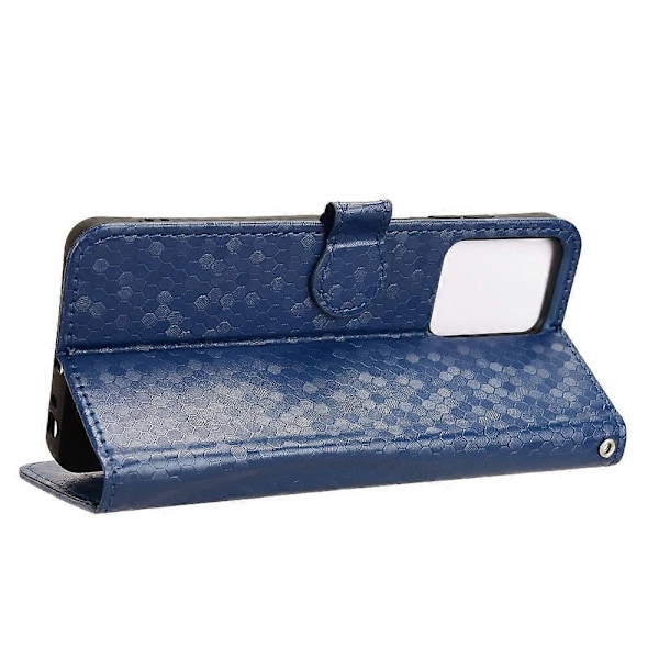 Dot Tekstur Lærveske For HMD Pulse Pro / Pulse / Pulse+ (FMY) Blue