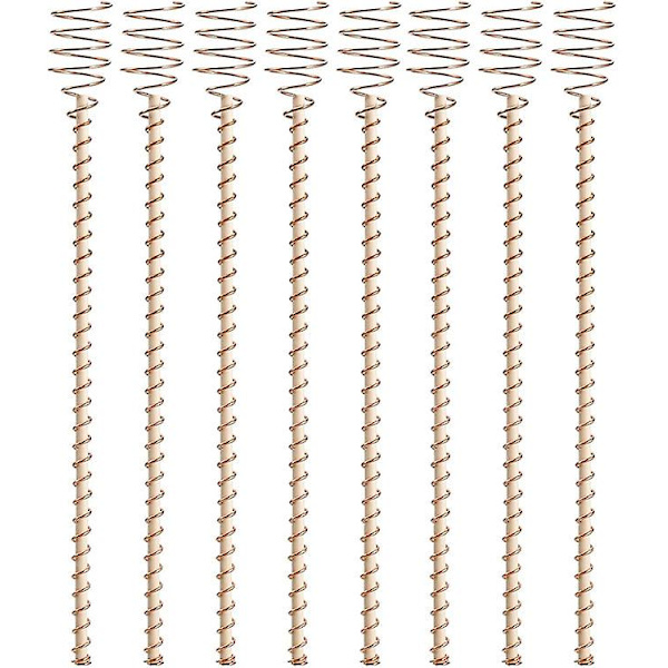 Elektrokultur Plantepinde, Elektrokultur Havekobber Spole Antenner Til Grøntsags Frugtplantevækst, Hjemmehave Dekoration (FMY) 8PCS
