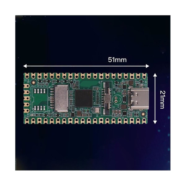 Risc-v Milk-v Duo Development Board Dual Core Cv1800b Support Linux For Iot-entusiaster Gør-det-selv-spillere (FMY)