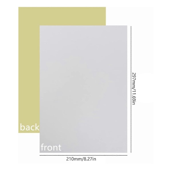 10 Stycken Självhäftande Filtark Självhäftande Filtark Tygfoder Skala och Fäst Filtark för Lådor och Boxar (FMY) grey