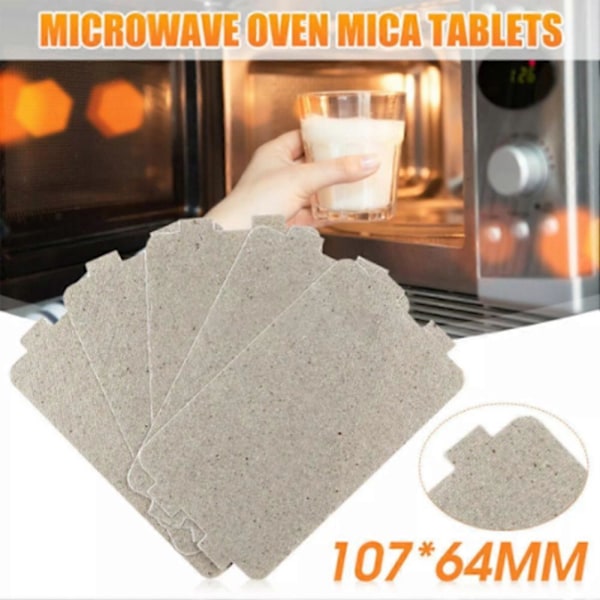 5 st Mikrovågsugnsskydd Universell Reparations Glimmerplatta (FMY) 22 Mica