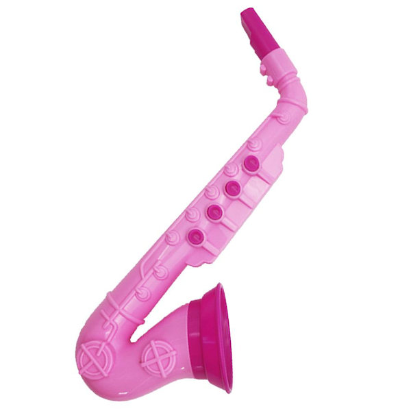 Udviklingslegetøj til småbørn Musikalske instrumenter Legetøjs-saxofon Legetøjs-trompet til småbørn Børne-klarinetinstrument (FMY) 26.5X17cm
