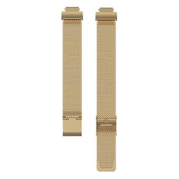 Til Fitbit Inspire 3 Rustfrit Stål Finmasket Rem Udskiftning Smart Watch Band med Spænde (FMY) Multicolor Gold