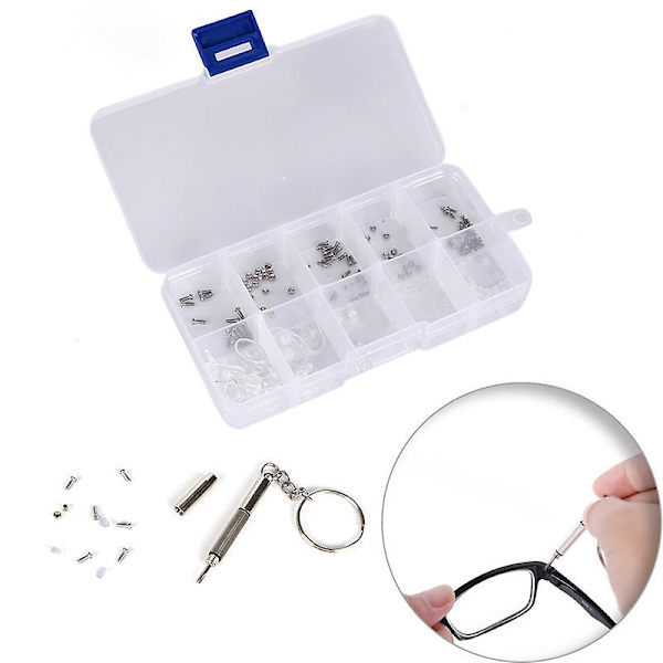 Ruuvi- ja Pähkinä-Nenätyynyjen Optisen Korjaussetti, Sunglass Työkalupaketti Laseille Hfmqv (FMY) One Size
