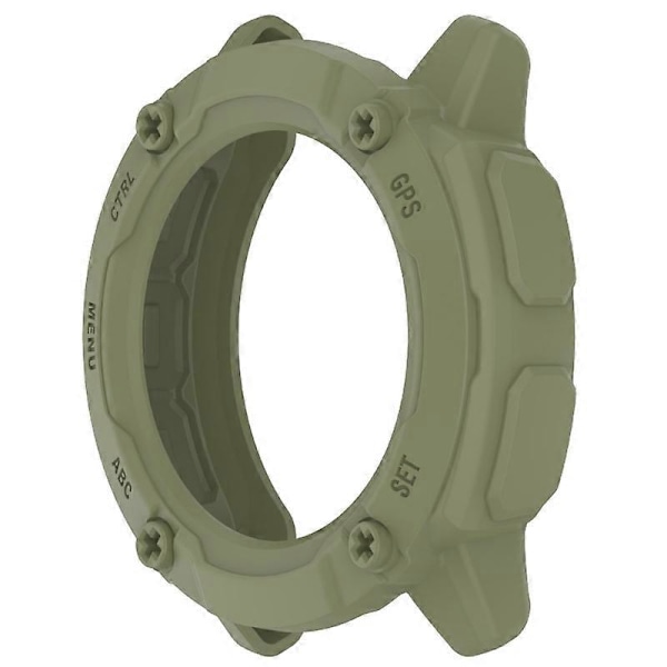 Repskyddande stötfångarfodral ram hölje skärmskydd för Instinct 2X (FMY) Jungle green