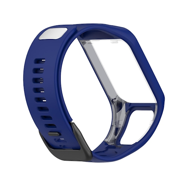 För Tomtom 4 Silikonarmband (FMY) Dark Blue