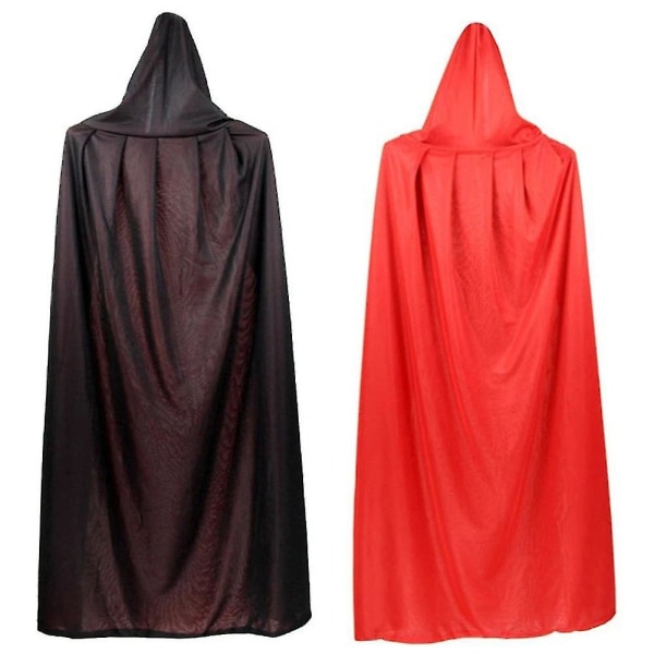 Barnens Halloween Vampyrkappa Djävul Demon Vändbar Kappa Maskeraddräkt Kaesi (FMY) 1 140cm