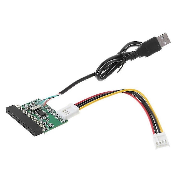 1.44mb 3.5-tommers diskettstasjon kontakt 34 pin til USB-kabeladapter PCB-kort, USB-disk til diskett A (FMY)