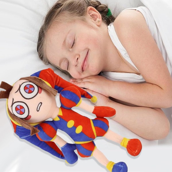 2023 Den fantastiske digitale cirkusplys, 11,2\" Circus Pomni & Jax Plushies Toy  (FMY) Ragatha