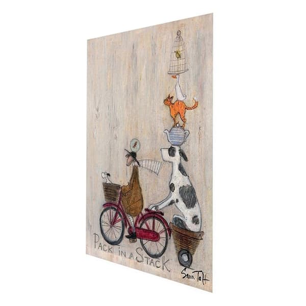 Pack In A Stack Tryck (FMY) Brown/Black/White 40cm x 30cm